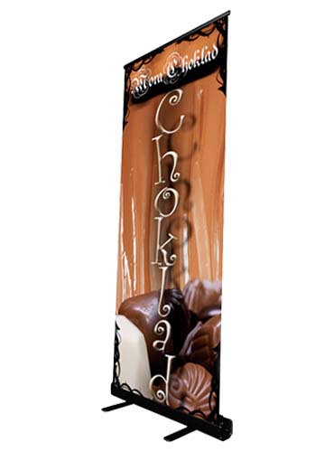 Rollup med tryck - Eco Svart 85 cm Rollup med tryck - Eco Svart 85 cm